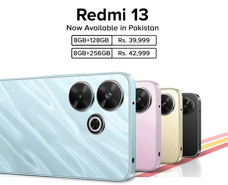 Redmi 13 Launches in Pakistan with Top Features at Rs. 39,999